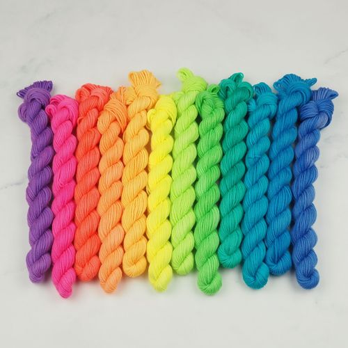 Neon Spektrum Set - Mini Socks 12 x 10g