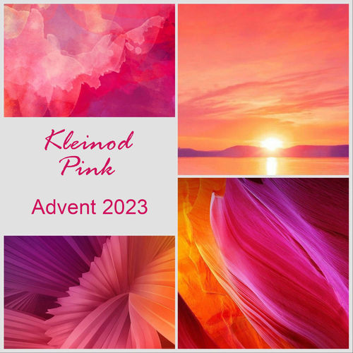 Ausverkauft - Kleinod Pink - Merino 4ply - Adventskalender 2023